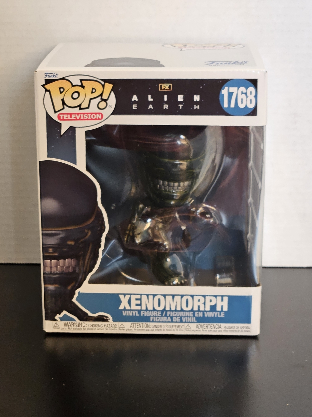 Funko Pop! Television Alien Earth Xenomorph #1768 - Chrome Green